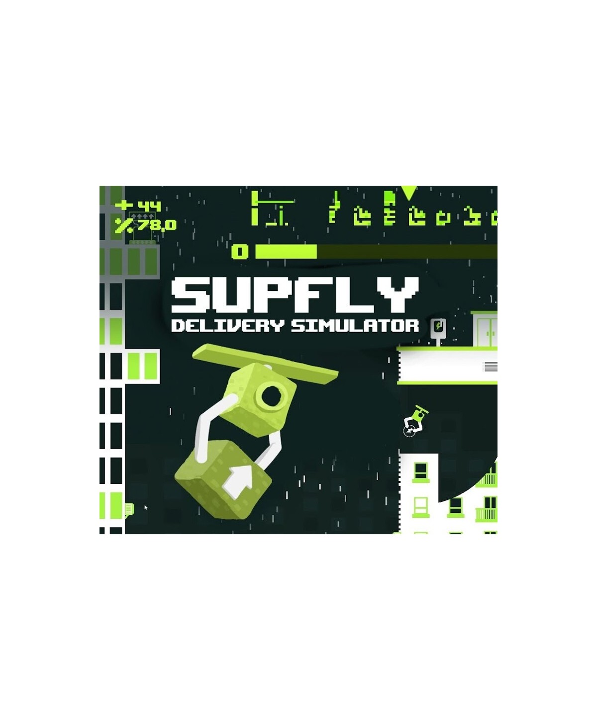 Supfly Delivery Simulator Steam Key GLOBAL